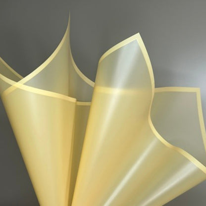 ANEKA - [ 20 Lembar ] Kertas Cellophane Buket Bunga [Matt List] Flower Wrapping Paper Celophane