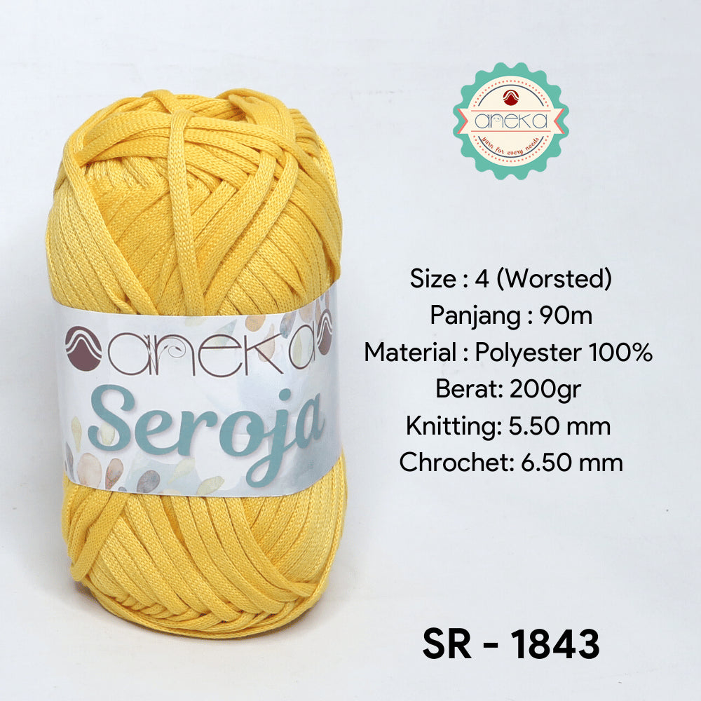 CATALOG - Seroja Knitting Yarn / Flat / Spaghetti Yarn - 200 GRAM