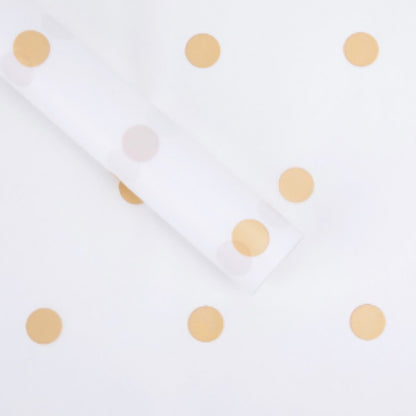 ANEKA - [ LEMBARAN ] Kertas Cellophane Buket Bunga [Polkadot] Flower Bouquet Wrapping Paper Celophane