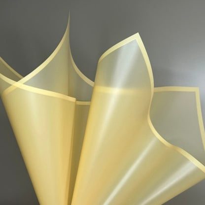 AnekaBenang - [ SHEET ] Flower Bouquet Cellophane Paper [Matt LIst] Flower Wrapping Paper Celophane