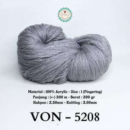 KATALOG - Benang Rajut Wool / Wol / Siet Yarn 200 gram VONEL (BENTUK HANK, TIDAK DIGULUNG) PART 1