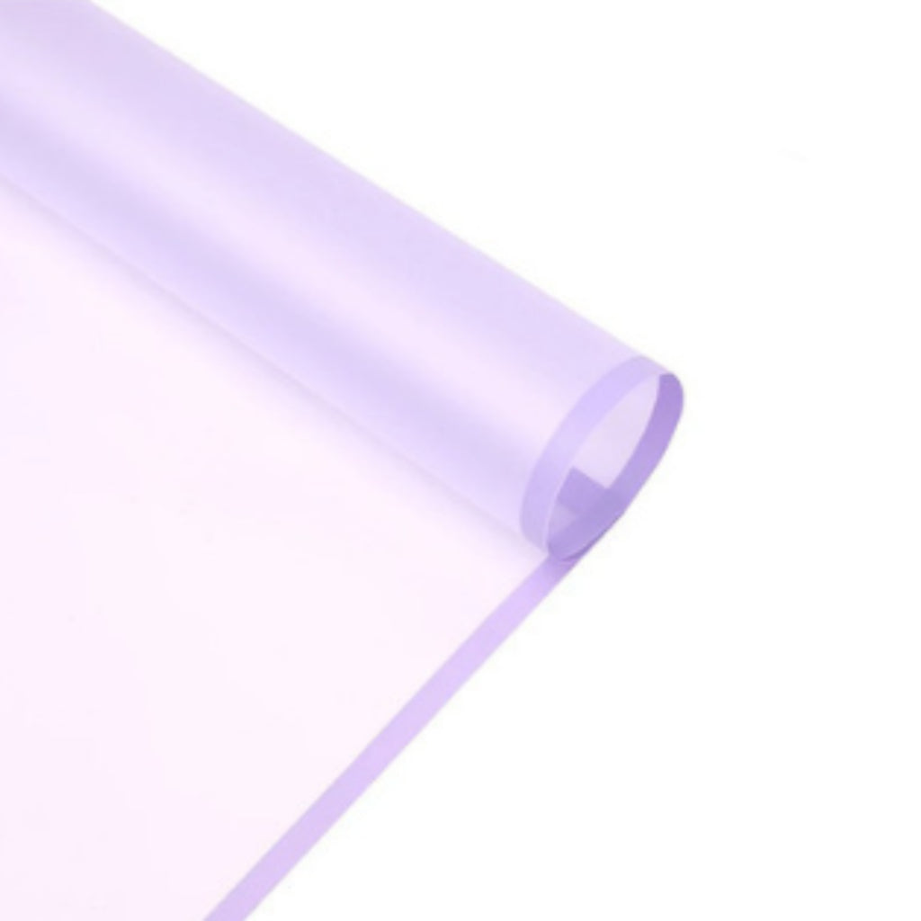 ANEKA - [ 20 Lembar ] Kertas Cellophane Buket Bunga [Matt List] Flower Wrapping Paper Celophane