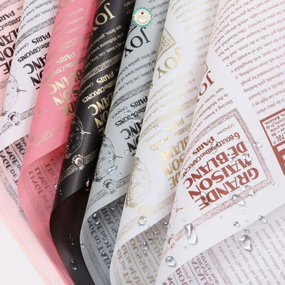 ANEKA - [ LEMBARAN ] Kertas Cellophane Vintage / Buket Bunga [ Vintage ] Flower Wrapping Paper Celophane