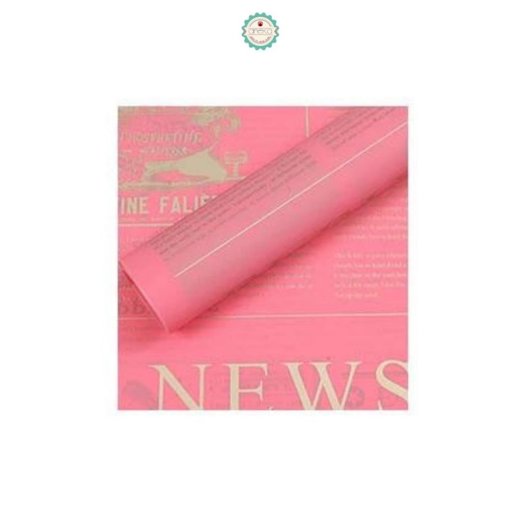 ANEKA - [ LEMBARAN ] Kertas Cellophane Vintage / Buket Bunga [ Vintage ] Flower Wrapping Paper Celophane