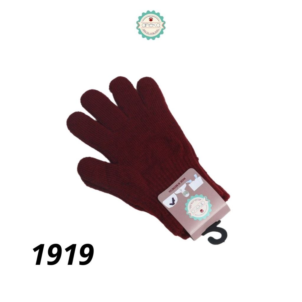 KATALOG - Sarung Tangan Anak Polos Bahan Rajut / Knit Gloves