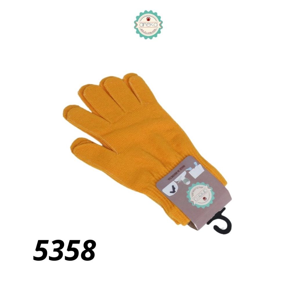 KATALOG - Sarung Tangan Anak Polos Bahan Rajut / Knit Gloves