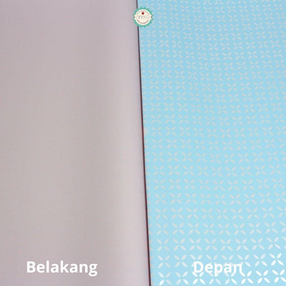 ANEKA - [ LEMBARAN ] Kertas Cellophane Buket Bunga [ CLOVER ] Flower Wrapping Paper Celophane