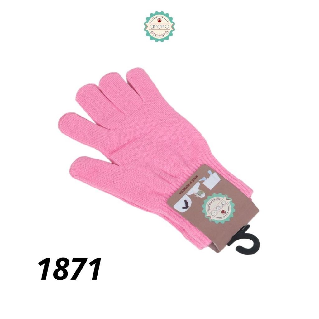 KATALOG - Sarung Tangan Anak Polos Bahan Rajut / Knit Gloves