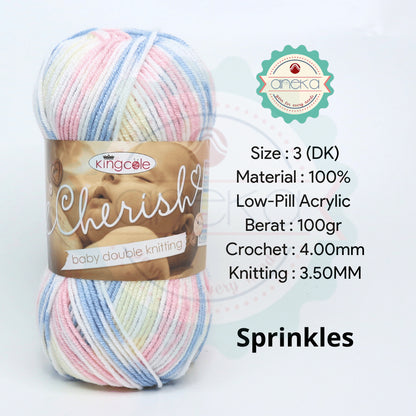 KATALOG - Benang Rajut Import King Cole Cherish / Acrylic Yarn / Akrilik