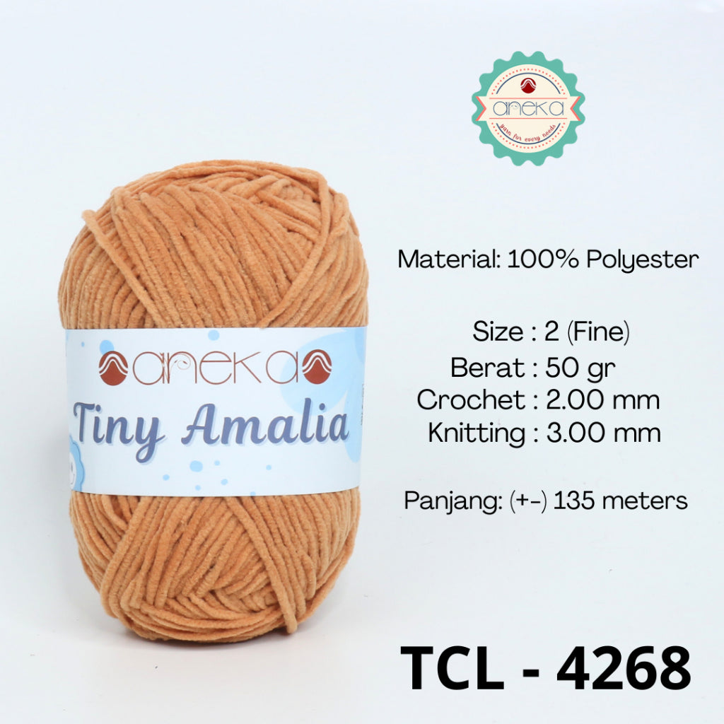 KATALOG - Benang Rajut Tiny Amalia / Chenille Yarn