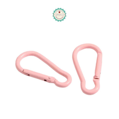 ANEKA - [5 PCS] Gantungan Kait Kunci Carabiner Warna Macaron / Color Carabiner Climbing Hook Keychain Ring Metal