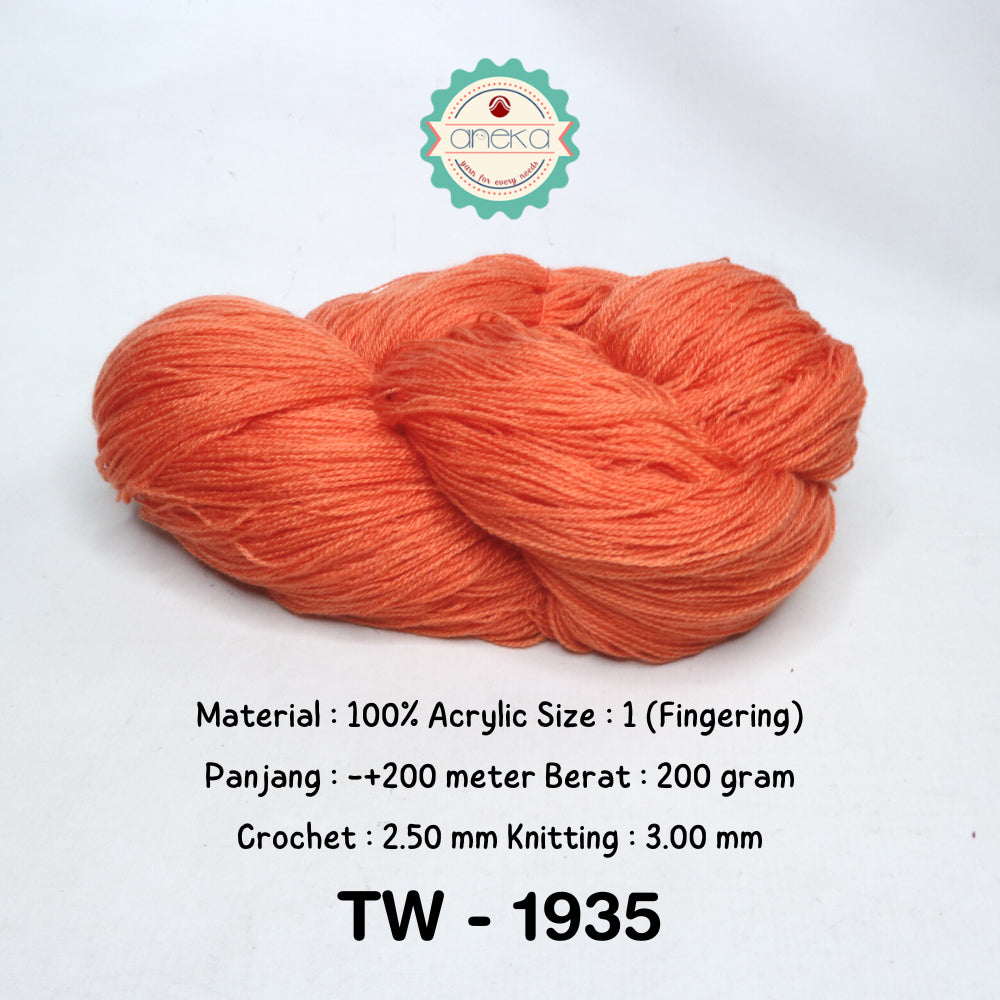 KATALOG - Benang Rajut Wool Aneka / Wol / Siet Yarn 200 gram (BENTUK HANK, TIDAK DIGULUNG) Part 1