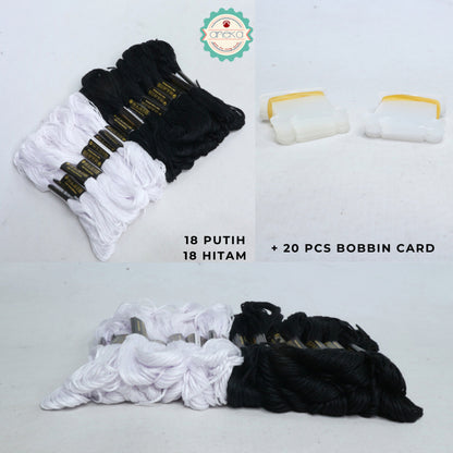 KATALOG - Paket Benang Sulam / Menyulam ANK Premium