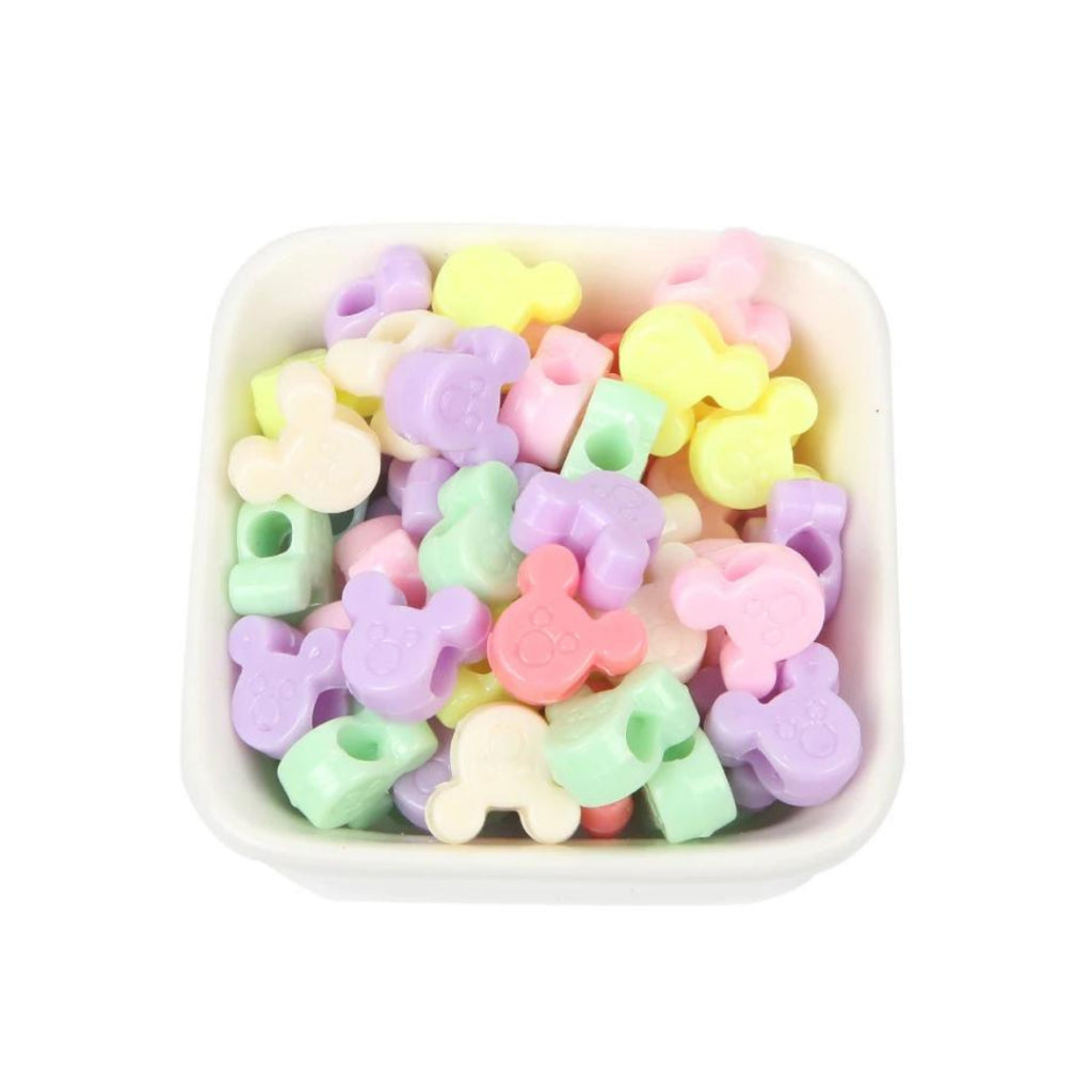 Mute Beads / DIY Craft Milk Pastel Motes - 20 GRAM