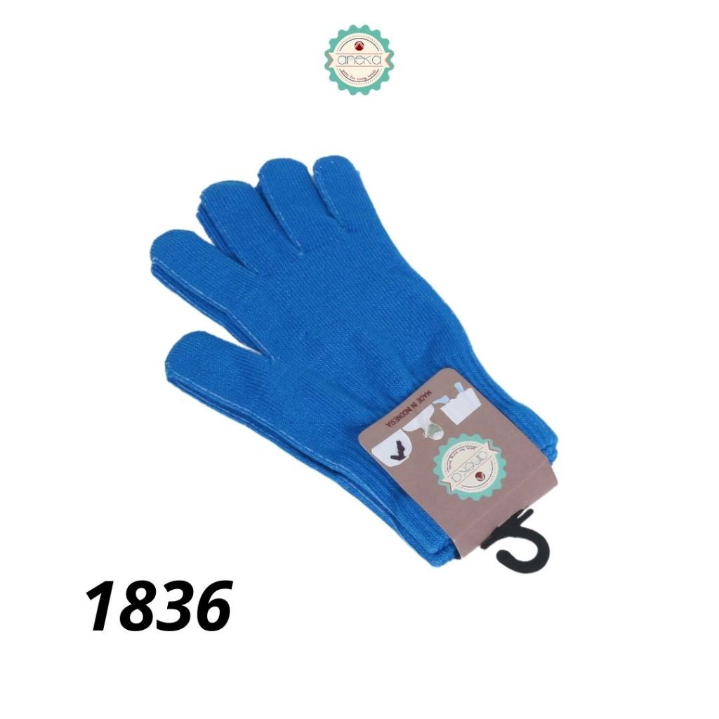 KATALOG - Sarung Tangan Anak Polos Bahan Rajut / Knit Gloves