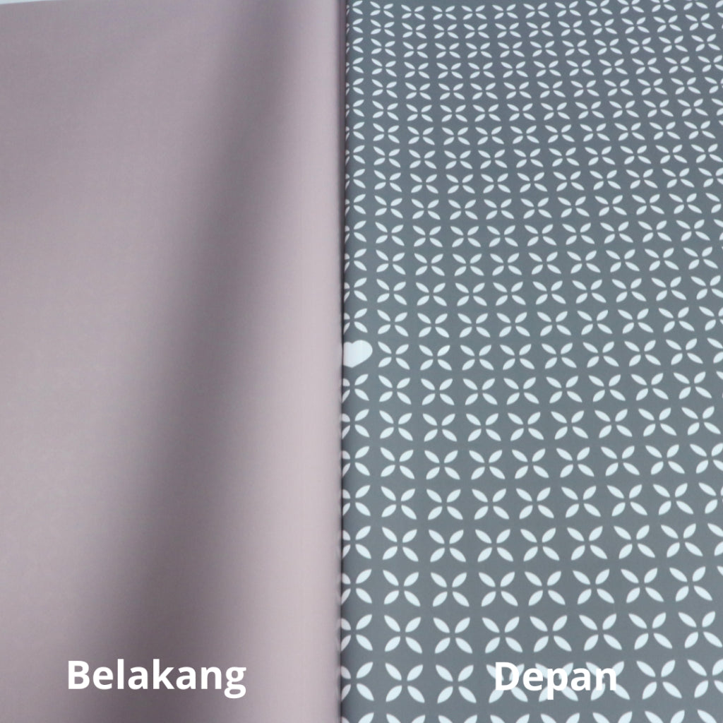 ANEKA - [ LEMBARAN ] Kertas Cellophane Buket Bunga [ CLOVER ] Flower Wrapping Paper Celophane