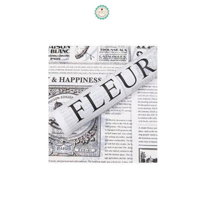 ANEKA - [ LEMBARAN ] Kertas Cellophane Vintage / Buket Bunga [ Vintage ] Flower Wrapping Paper Celophane