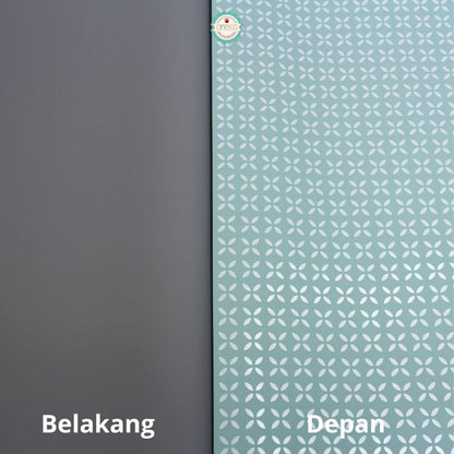 ANEKA - [ LEMBARAN ] Kertas Cellophane Buket Bunga [ CLOVER ] Flower Wrapping Paper Celophane