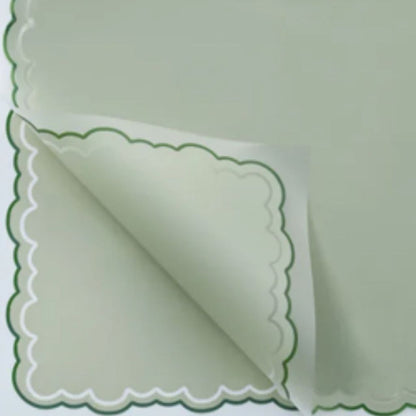 ANEKA - [ PCS ] Kertas Cellophane Cloud Line / Buket Bunga [ Cloud Line ] Flower Wrapping Paper Celophane