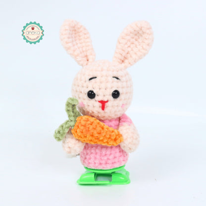 Aneka Benang x Rita - DIY Walking Animal Series / Paket Merajut Pemula Lengkap Boneka Hewan / Walking Base Tools for Toys