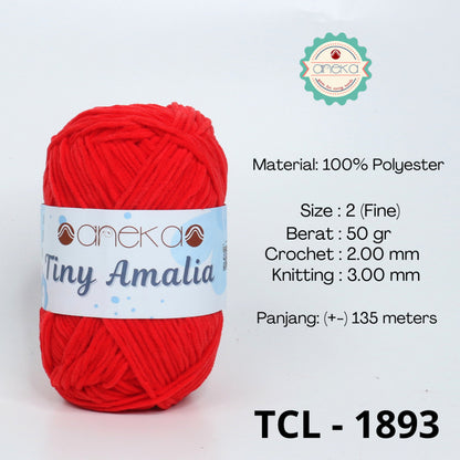 KATALOG - Benang Rajut Tiny Amalia / Chenille Yarn