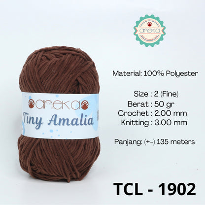 KATALOG - Benang Rajut Tiny Amalia / Chenille Yarn