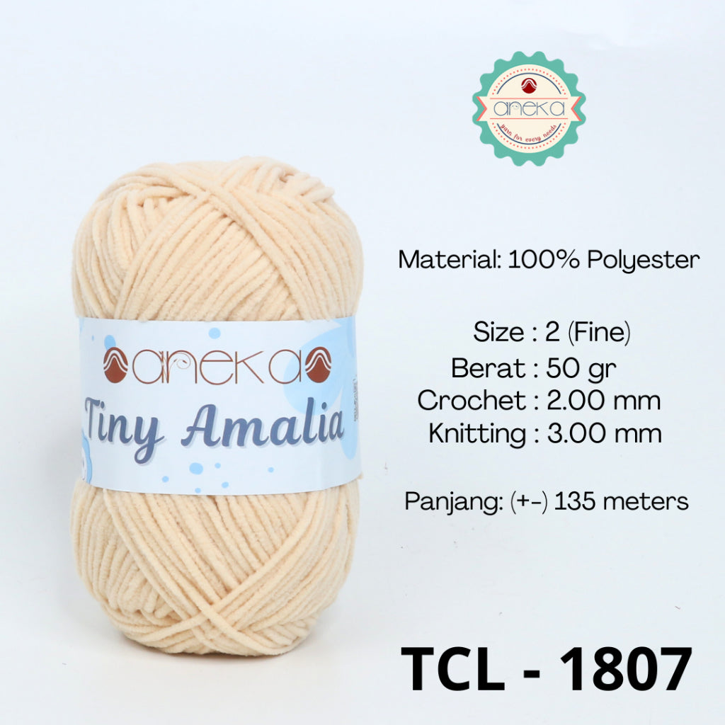 KATALOG - Benang Rajut Tiny Amalia / Chenille Yarn