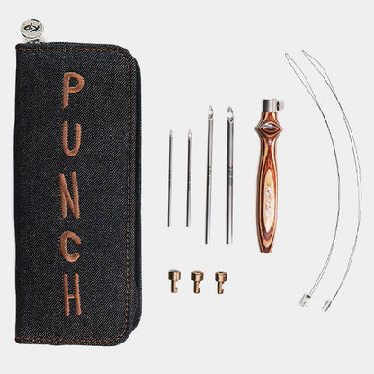 KnitPro - Punch Needle Set / Alat Menyulam / Sulam Bordir / Punch Needle Kayu / Embroidery Pen