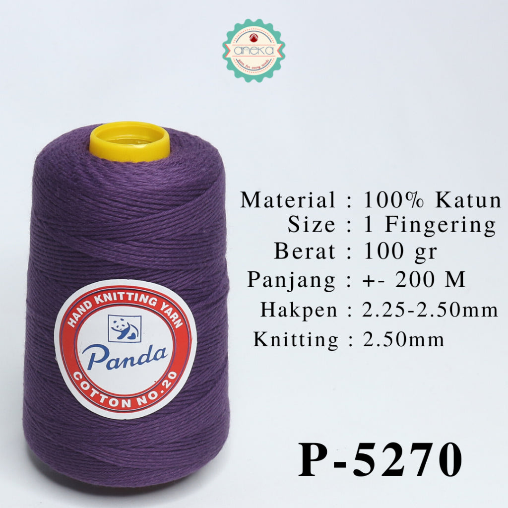 Aneka Benang x Paperflower by Lita - [Paket Eksklusif] Tulip I-Cord Knitter / Benang Katun Panda / Tas Cord DIY - 2