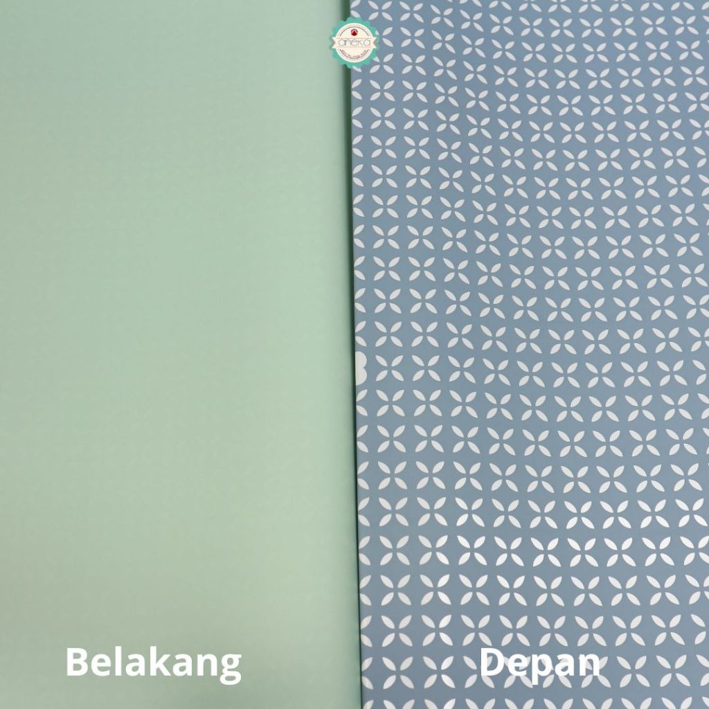 ANEKA - [ LEMBARAN ] Kertas Cellophane Buket Bunga [ CLOVER ] Flower Wrapping Paper Celophane