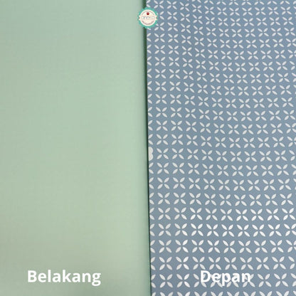 ANEKA - [ LEMBARAN ] Kertas Cellophane Buket Bunga [ CLOVER ] Flower Wrapping Paper Celophane