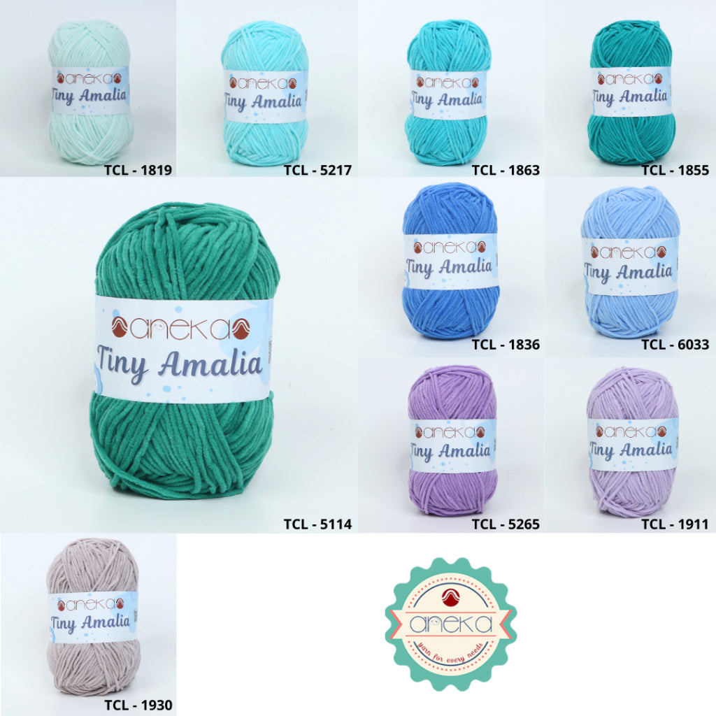 KATALOG - Benang Rajut Tiny Amalia / Chenille Yarn