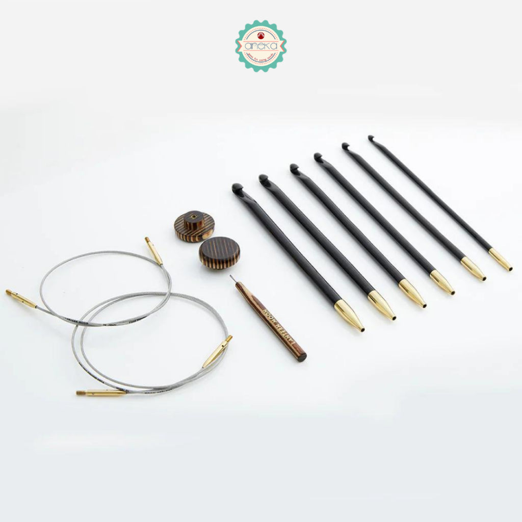 Lantern Moon - Bequest Tunisian Crochet Hook Set / Alat Rajut Jarum Hakpen