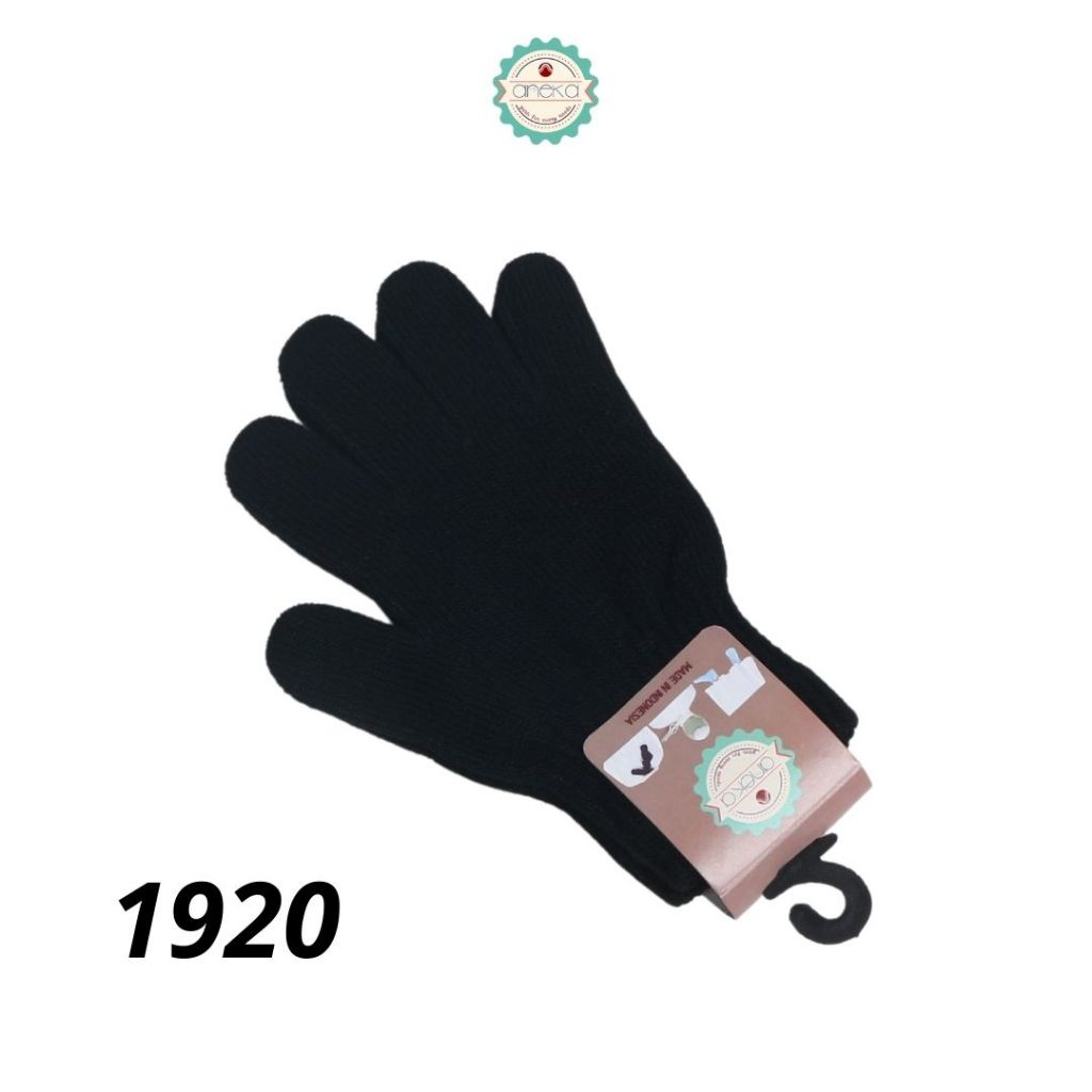KATALOG - Sarung Tangan Anak Polos Bahan Rajut / Knit Gloves