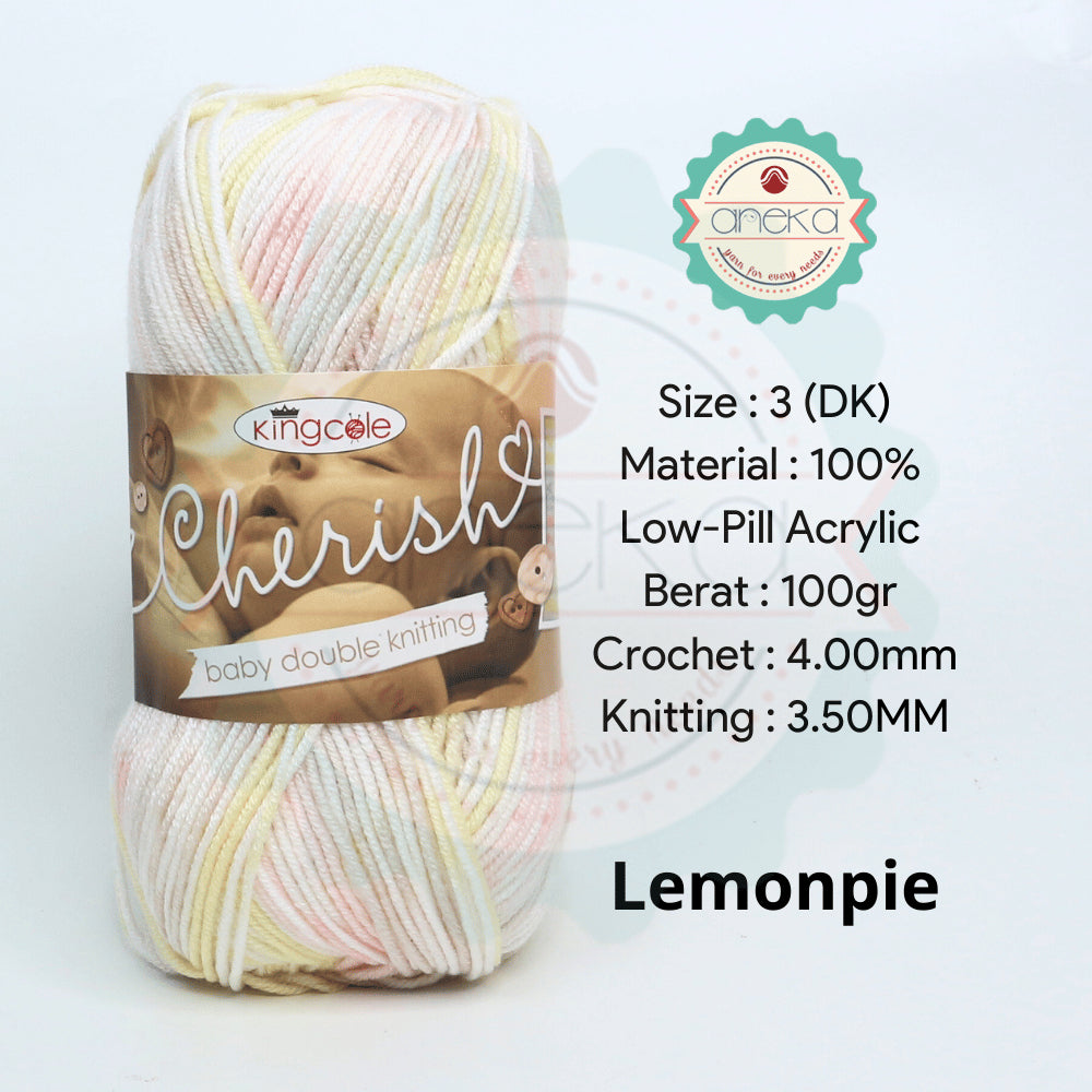 KATALOG - Benang Rajut Import King Cole Cherish / Acrylic Yarn / Akrilik