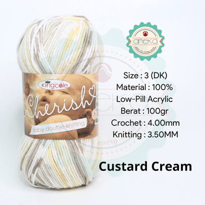 KATALOG - Benang Rajut Import King Cole Cherish / Acrylic Yarn / Akrilik