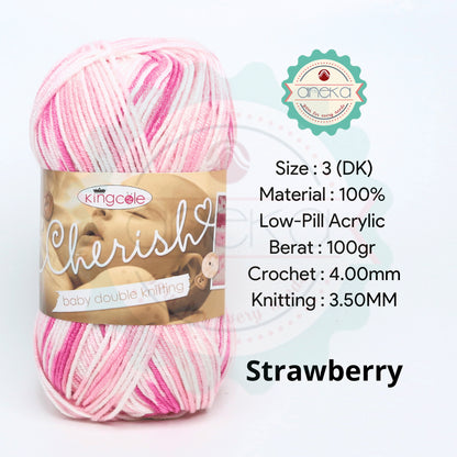 KATALOG - Benang Rajut Import King Cole Cherish / Acrylic Yarn / Akrilik