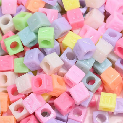 Mute Beads / DIY Craft Milk Pastel Motes - 20 GRAM