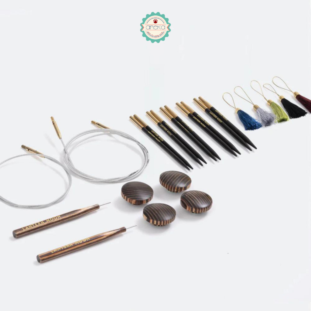 Lantern Moon - Interchangeable Needle Set 4" (10 CM) / Knitting Needle Tool