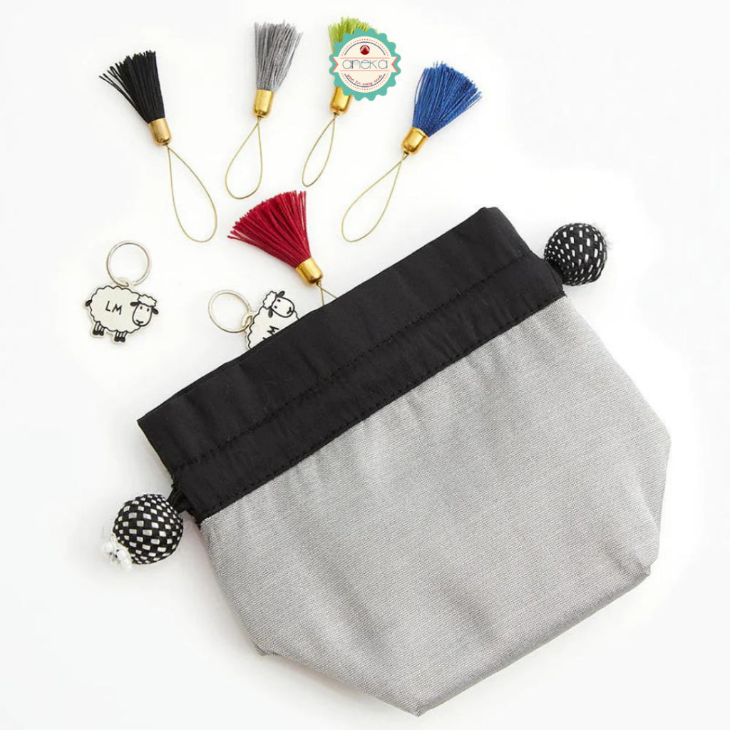 Lantern Moon - Stitch Marker Pouch / Tas Kecil / Alat Rajut Knitting