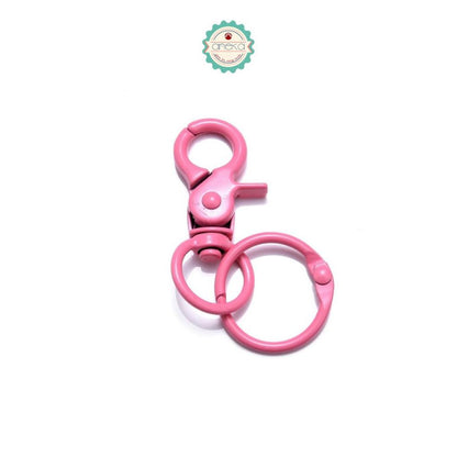 ANEKA - [5 PCS] Gantungan Kunci Warna Kait Lobster Premium Quality / Metal Snap Hook Trigger Clasps Clips