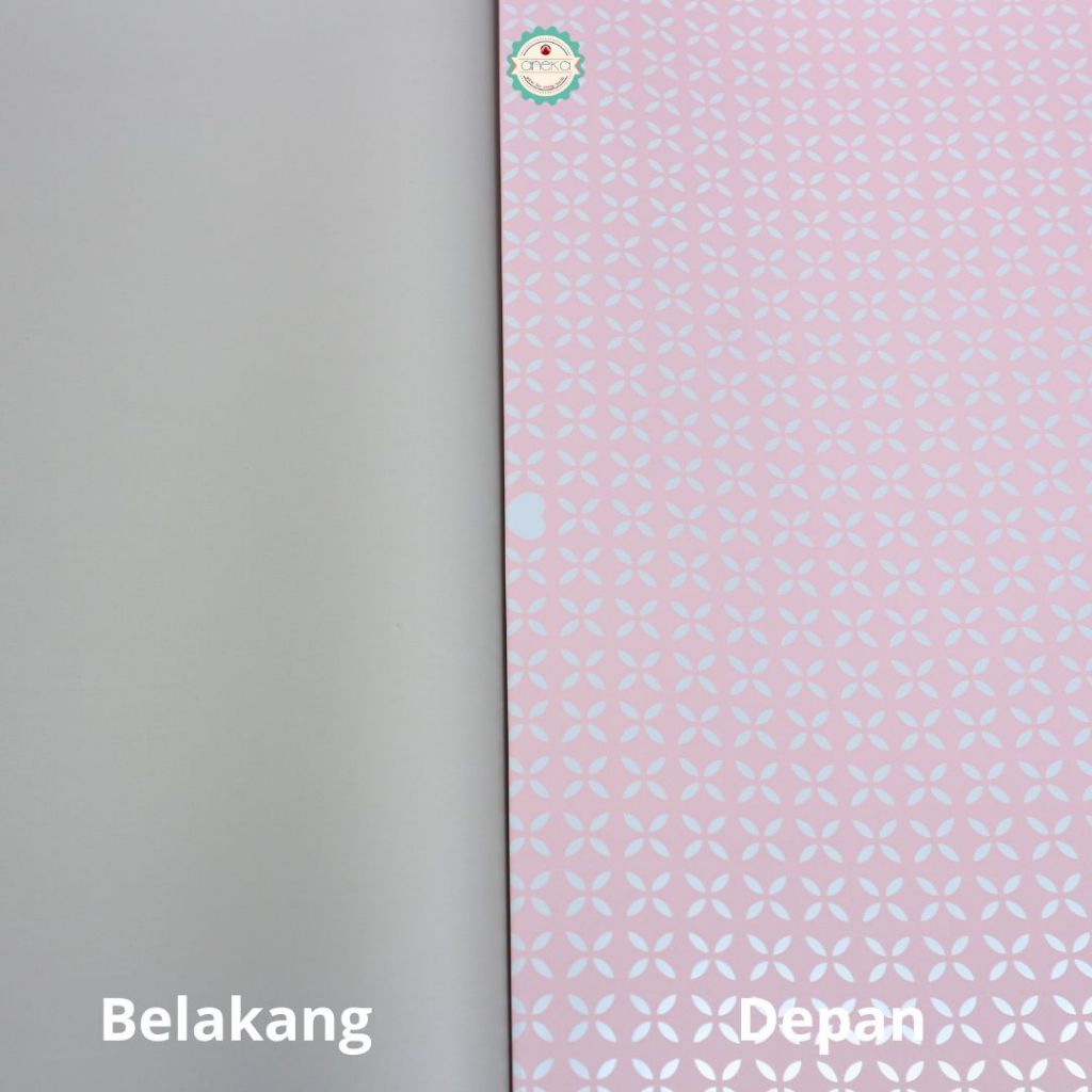 ANEKA - [ LEMBARAN ] Kertas Cellophane Buket Bunga [ CLOVER ] Flower Wrapping Paper Celophane