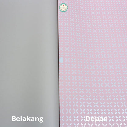 ANEKA - [ LEMBARAN ] Kertas Cellophane Buket Bunga [ CLOVER ] Flower Wrapping Paper Celophane