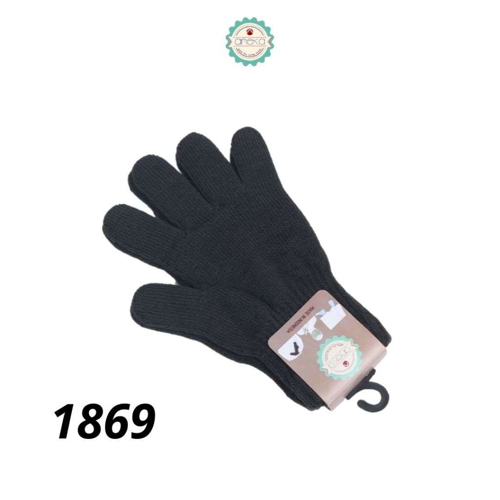 KATALOG - Sarung Tangan Anak Polos Bahan Rajut / Knit Gloves