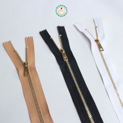 AnekaBenang -  Ritsleting Besi / Stainless Zipper