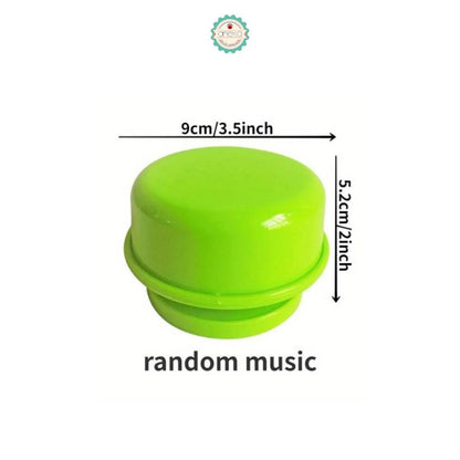 AnekaBenang - Base DIY Mainan Anak Suara / Round Rotating Music Box Bed Bell Music Box Baby Room Decoration