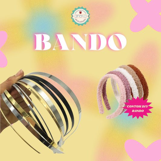 AnekaBenang - DIY Metal Hair Headbands / Bondu / Headwear