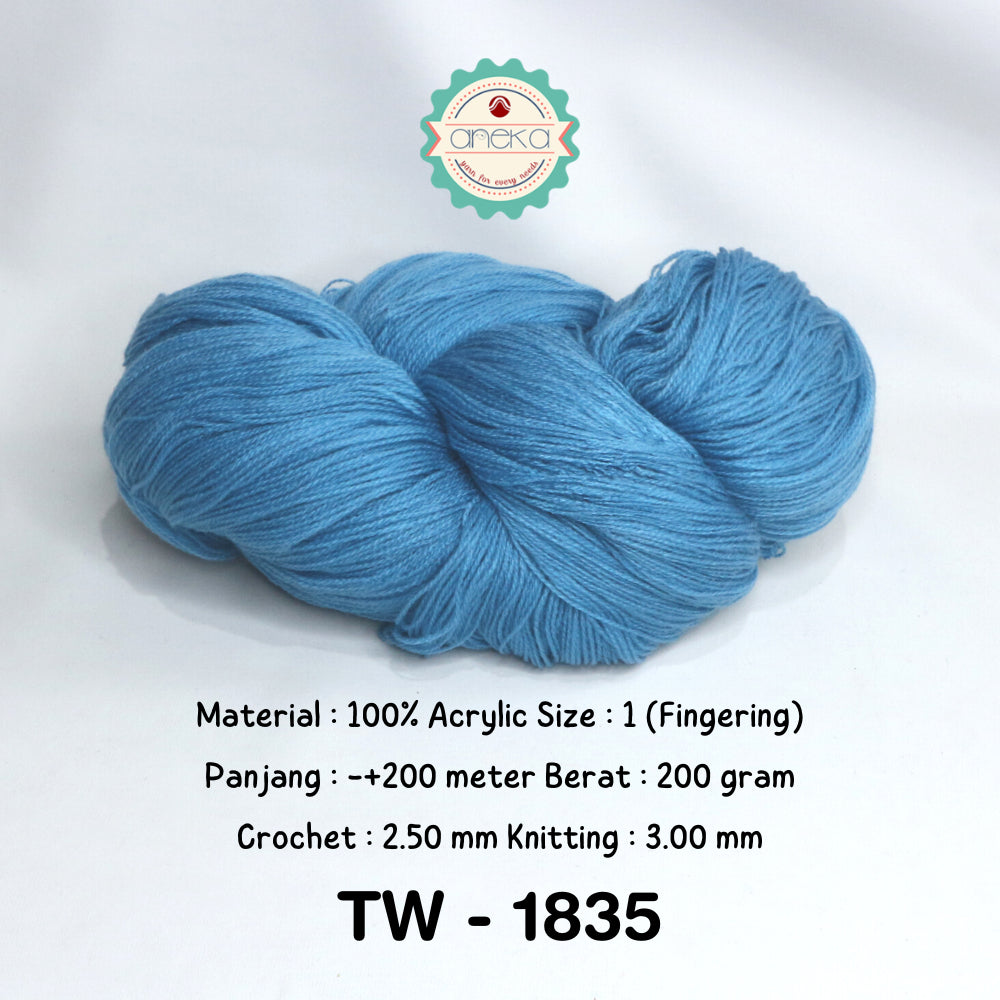 KATALOG - Benang Rajut Wool / Wol / Siet Yarn 200 gram TAIWAN (BENTUK HANK, TIDAK DIGULUNG) Part 1