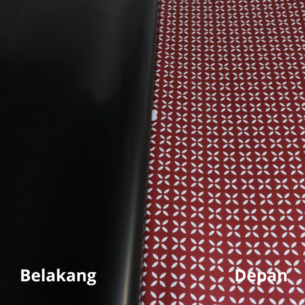 ANEKA - [ LEMBARAN ] Kertas Cellophane Buket Bunga [ CLOVER ] Flower Wrapping Paper Celophane