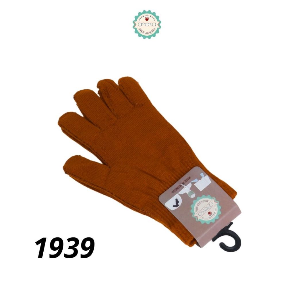 KATALOG - Sarung Tangan Anak Polos Bahan Rajut / Knit Gloves